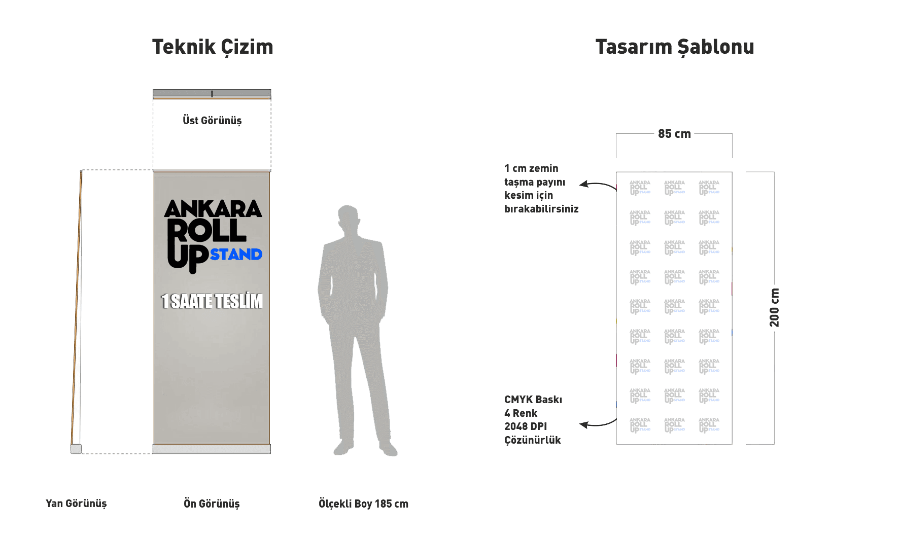 Ankara Roll Up Stand Tanıtım