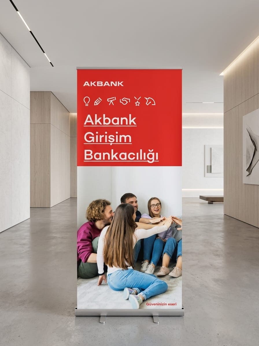 Roll Up Banner Örneği 17