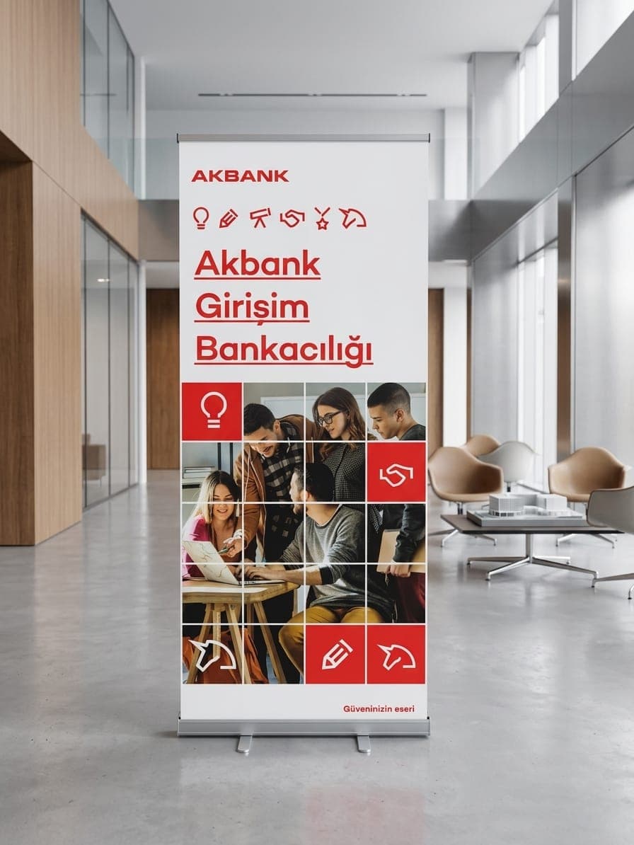 Roll Up Banner Örneği 19